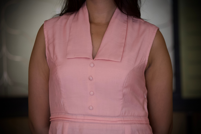 SOFT PETAL DRESS