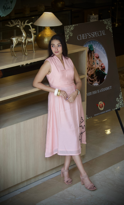 SOFT PETAL DRESS